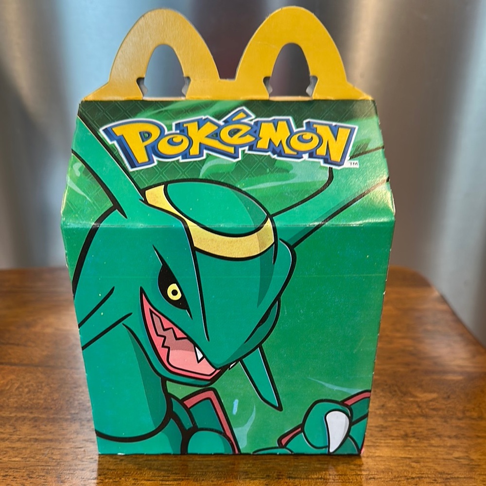 Pokémon McDonald’s Box Series Happy Meal Box